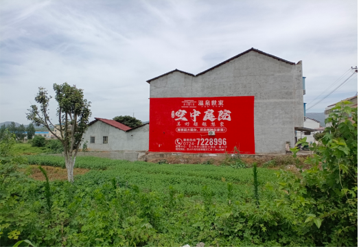 独山做墙体广告的意义