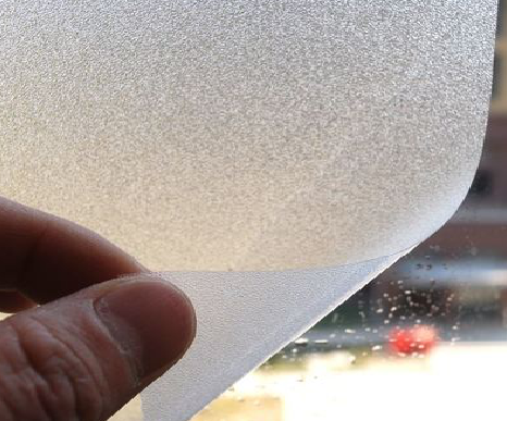 独山玻璃门外面粘广告用什么材料好？